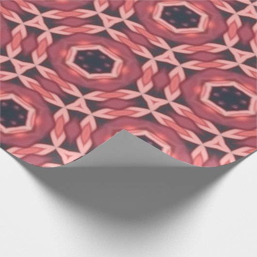 Retro-Kreise Geschenkpapier (Ecke)