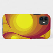 Retro Kreise iPhone 5/5S Fall Case-Mate iPhone Hülle (Rückseite (Horizontal))