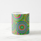 retro Kreise Kaffeetasse (Mittel)