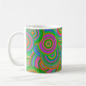 retro Kreise Kaffeetasse (Links)