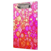 Retro Kreise Klemmbrett (Links)