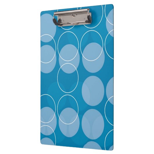 Retro Kreise Klemmbrett (Links)