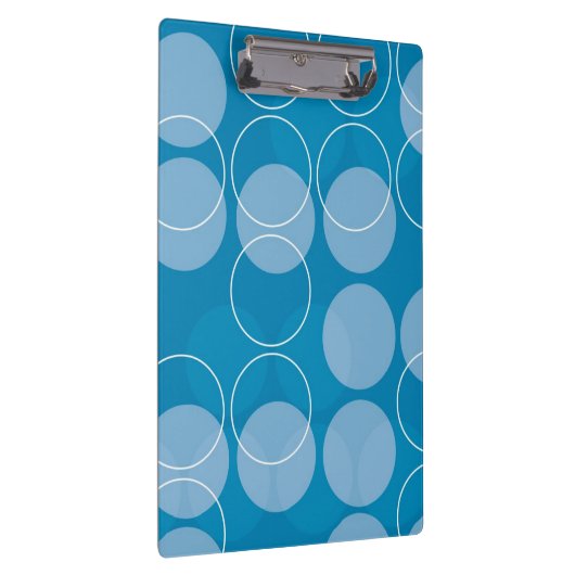 Retro Kreise Klemmbrett (Rechts)