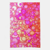 Retro Kreise Küchentuch (Vertikal)