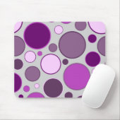 Retro Kreise Mousepad (Mit Mouse)