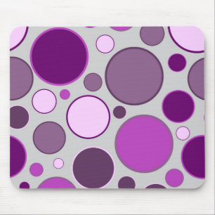 Retro Kreise Mousepad