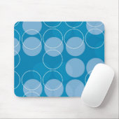 Retro Kreise Mousepad (Mit Mouse)
