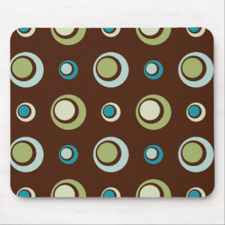 Retro Kreise Mousepad