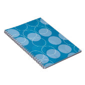 Retro Kreise Notizblock (Rechte Seite)