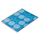 Retro Kreise Notizblock (Linke Seite)