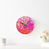 Retro Kreise Runde Wanduhr (Zuhause)