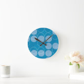 Retro Kreise Runde Wanduhr (Zuhause)