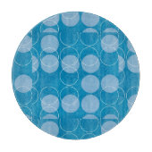 Retro Kreise Schneidebrett (Vorderseite)