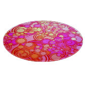 Retro Kreise Schneidebrett (Ecke)