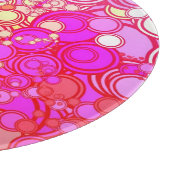 Retro Kreise Schneidebrett (Ecke)