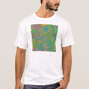 Retro-Kreise T-Shirt