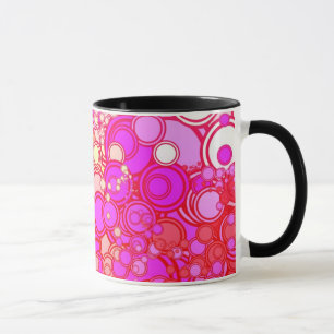 Retro Kreise Tasse