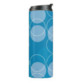Retro Kreise Thermosbecher (Nach links gedreht)