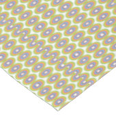 Retro Kreismuster Tischdecke (Schrägansicht)