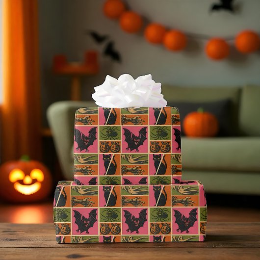 Retro-Kriecher Geschenkpapier