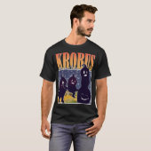 Retro Krobus lustig vintage T-Shirt (Vorne ganz)