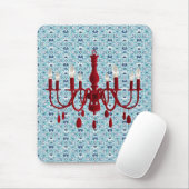 Retro-Kronleuchter-Glamour ~ Mousepad (Mit Mouse)