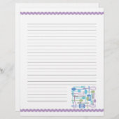 Retro Küche Kochen Utensitäten Rezepte Seiten (Vorne/Hinten)