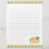 Retro Küche Kochen Utensitäten Rezepte Seiten (Vorderseite)