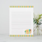 Retro Küche Kochen Utensitäten Rezepte Seiten (Stehend Vorderseite)