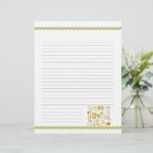 Retro Küche Kochen Utensitäten Rezepte Seiten (Stehend Vorderseite)