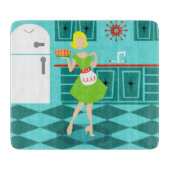 Retro Küchen-Schneidebrett Schneidebrett (Vorderseite)