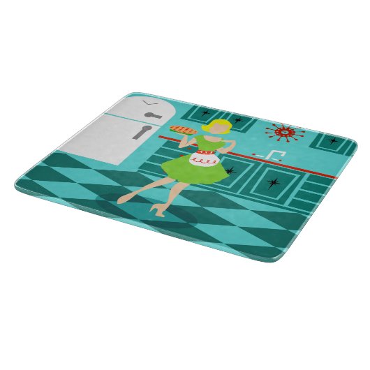 Retro Küchen-Schneidebrett Schneidebrett (Ecke)