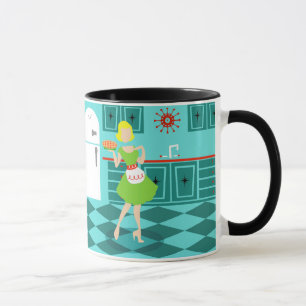 Retro Küchen-Tasse Tasse