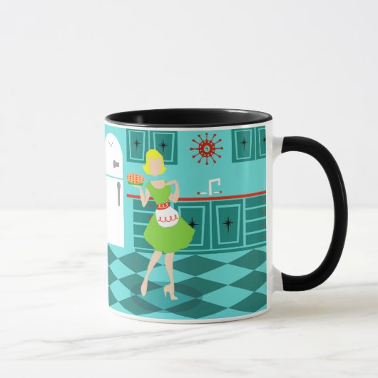 Retro Küchen-Tasse Tasse (Rechts)