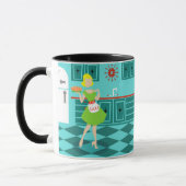 Retro Küchen-Tasse Tasse (Links)