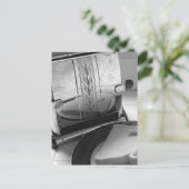 Retro-Küchen-Toaster Editierbare Rücksendeadresse Postkarte (Stehend Vorderseite)