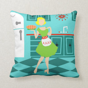 Retro Küchen-Wurfs-Kissen Kissen