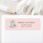 Retro Küchenmischer rosa Bäckerei (Insitu)