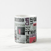 Retro-Küchenmuster für Espresso Latte Kaffeetasse (Mittel)