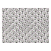Retro-Küchenmuster für Espresso Latte  Tischdecke (Vorderseite (Horizontal))