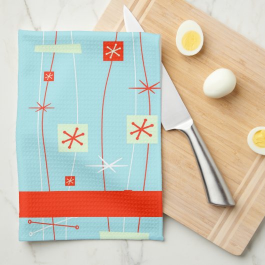 Retro Küchentuch (Viertel Falte)