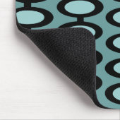 Retro Kugel-Muster - mousepad (Ecke)