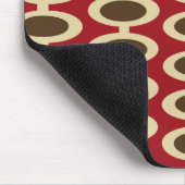 Retro Kugel-Muster - mousepad (Ecke)