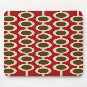 Retro Kugel-Muster - mousepad