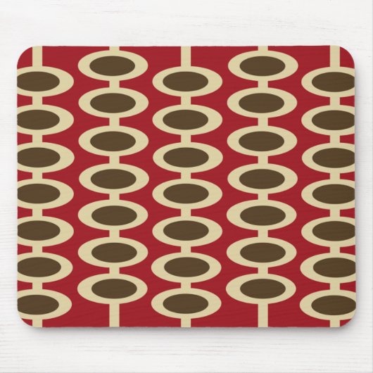 Retro Kugel-Muster - mousepad (Vorne)