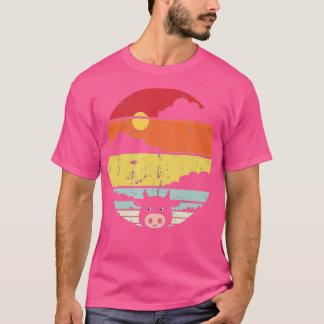 Retro Kuh Funny Cows Lover Owner Mann Frauen Kinde T-Shirt