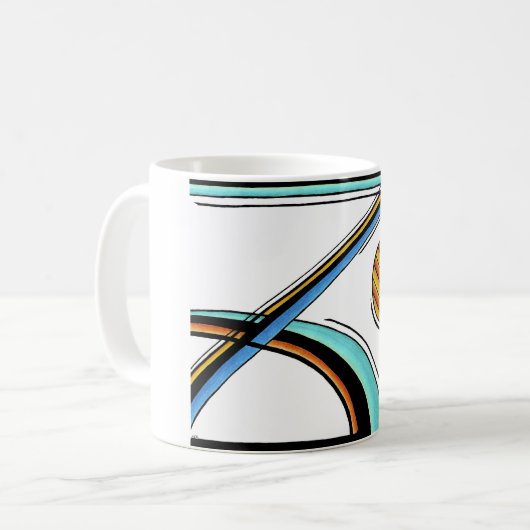 Retro | kundengerechte Tasse (Vorderseite Links)