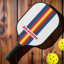 Retro-Kundgebung Streifen mit Namen
