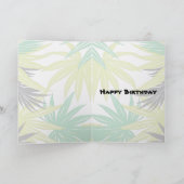 Retro Kunst-80er Button-oben Karte (Innenseite)