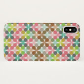 Retro Kunst-abstrakter Case-Mate iPhone Hülle (Rückseite (Horizontal))